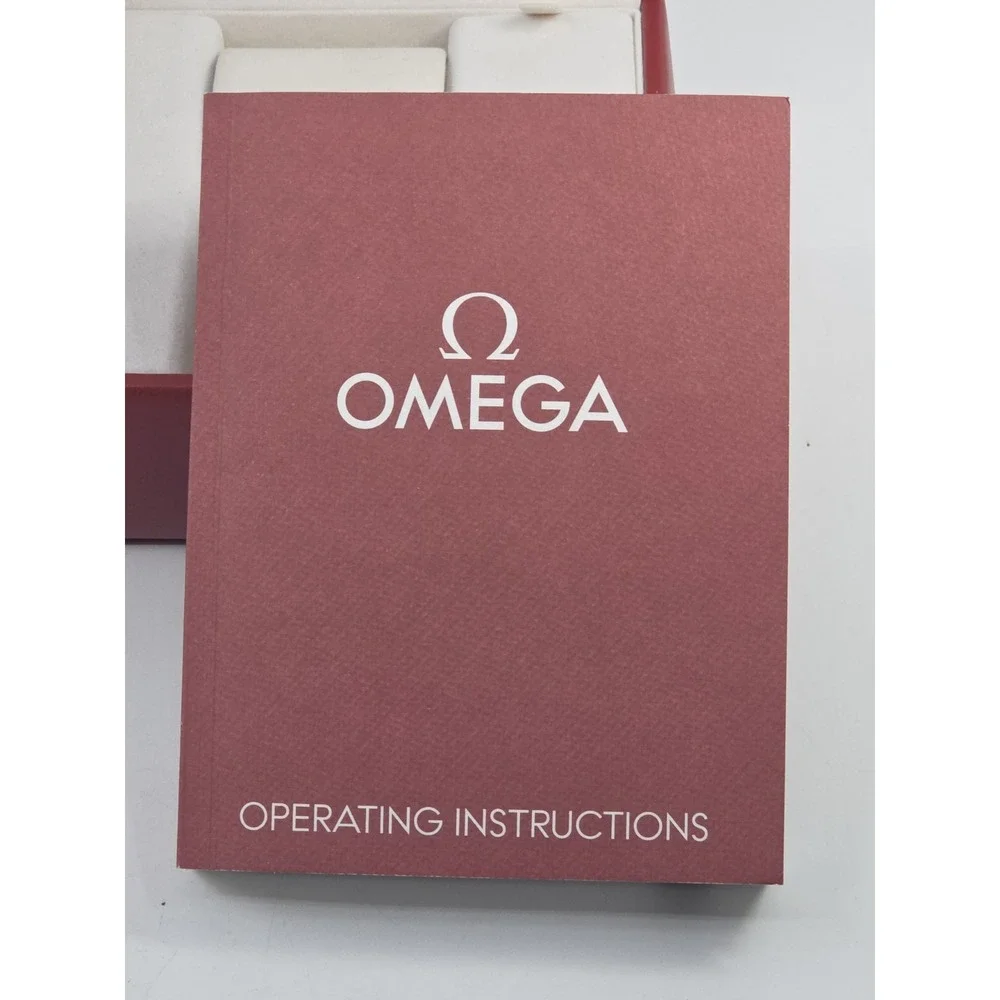 Omega‎ Seamaster 300M Cal 1120 Movement 18k Gold Crown Dial Hands Box Manual Set